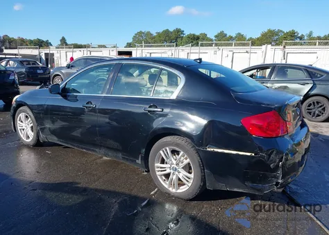 2012 Infiniti G37 Journey from USA, damaged, VIN JN1CV6AP5CM933874